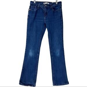 Levi’s 515 Boot Cut Mid Rise Flap Pockets Medium Wash Jeans Women's Size 29/32